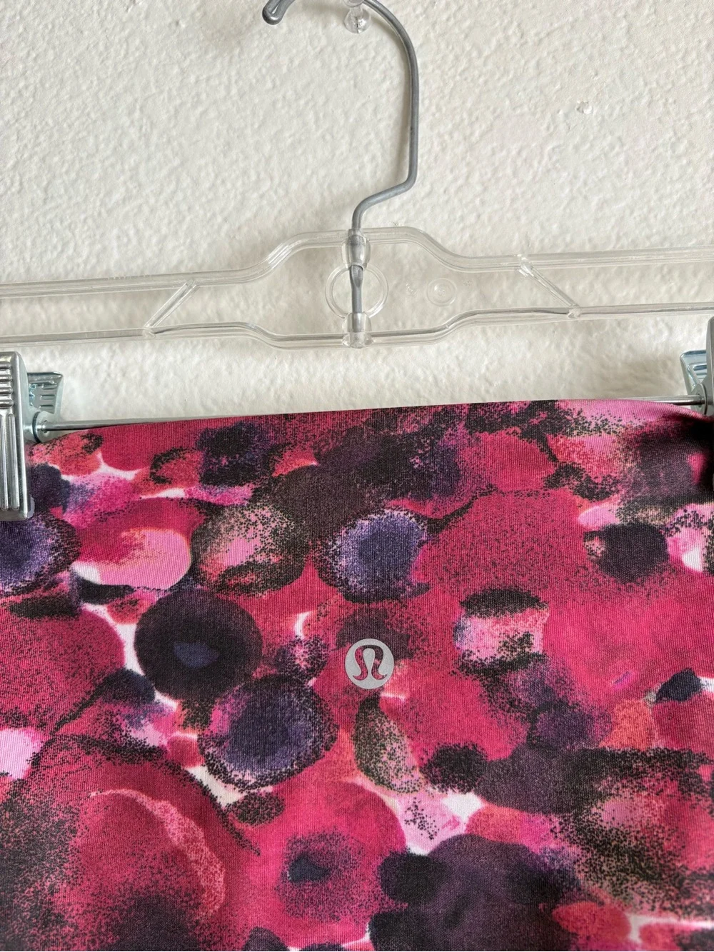 lululemon athletica Fuchsia & Black Brushstroke High-Waist Leggings
